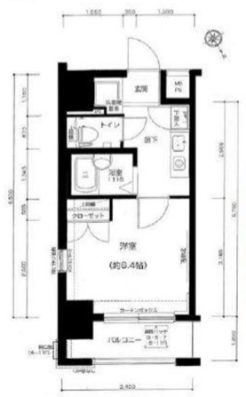 家具家電付きのお部屋