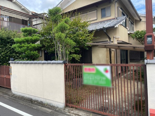 一乗寺染殿町　1号地の外観|現在上物がございます。
こちらを解体後に新築戸建が建ちます♪