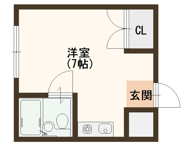【間取り】 | ラパンジール粉浜Ⅱ