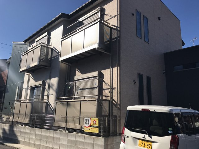 ルシェネⅡの外観|外観は落ち着いています