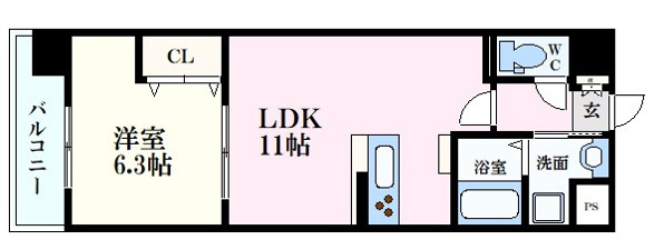 ※同物件別号室参考間取