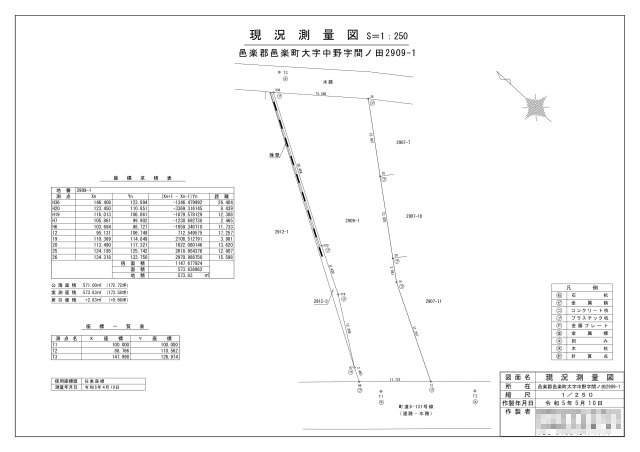 【土地図】 | 売地：邑楽町中野　173坪