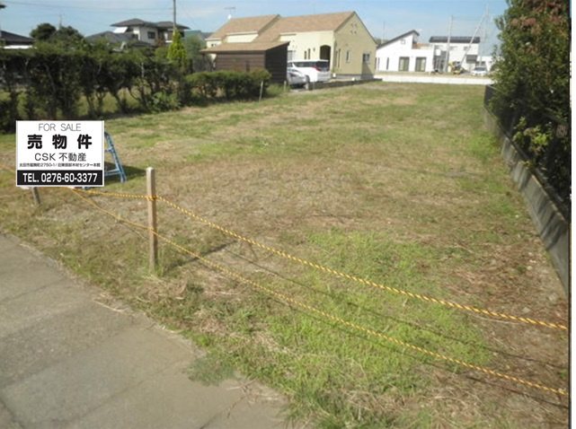 【外観】 | 売地：邑楽町中野　173坪 | 外観です