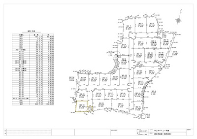 【区画図】 | サンアベニュー手鎌