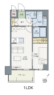 【間取り】 | ヴェルデ博多サウス