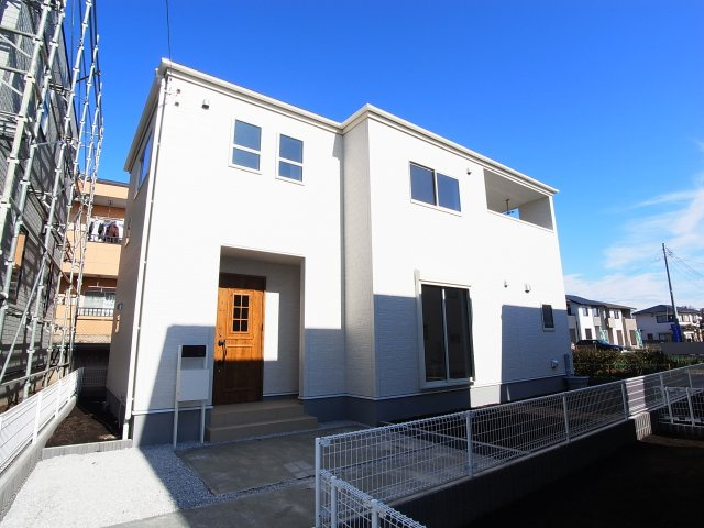 新築　高崎市中泉町第4　Livele Garden.S　2号棟の外観|現地写真　2024年1月完成しました！ご内覧等、お気軽にお問合せください♪　							
