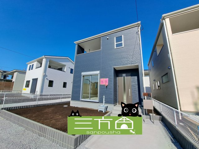 新築　高崎市中泉町第4　Livele Garden.S　3号棟の外観|現地写真　完成しました！ご内覧等、お気軽にお問合せください♪　							
