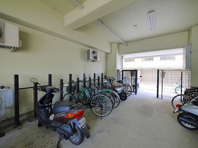 SSKビルのその他共用部分|駐輪場です