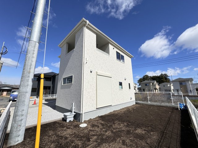 新築　前橋市総社町第6　Livele Garden.S　3号棟の外観|現地写真　前橋市総社町第6　Livele Garden.S