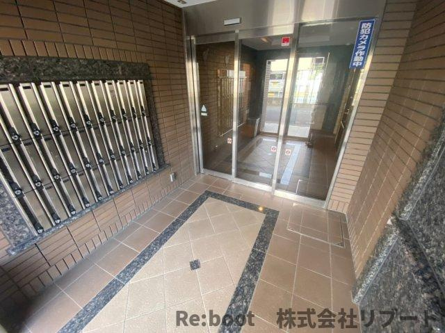 妙典ウッドベル壱番館のエントランス