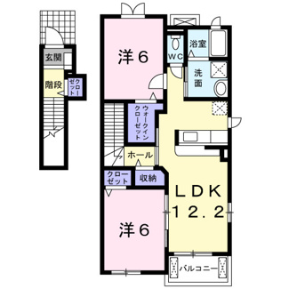 【間取り】 | コスモス　Ａ