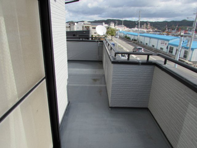 【バルコニー】 | 福良戸建て