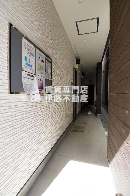 ハーモニーテラス児玉Ⅲのエントランス