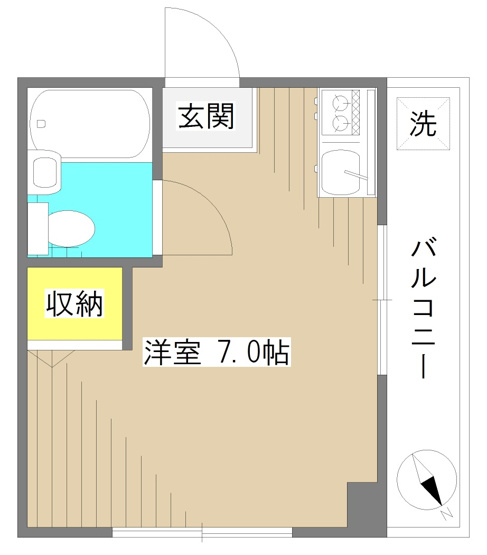 【間取り】 | 川島マンション