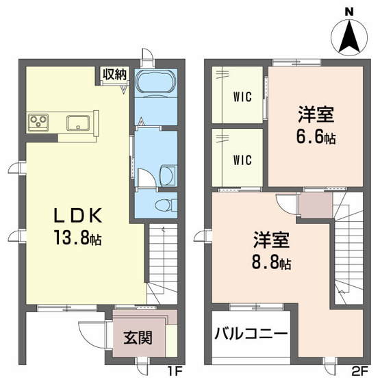 【間取り】 | ディアス・パルモ一色