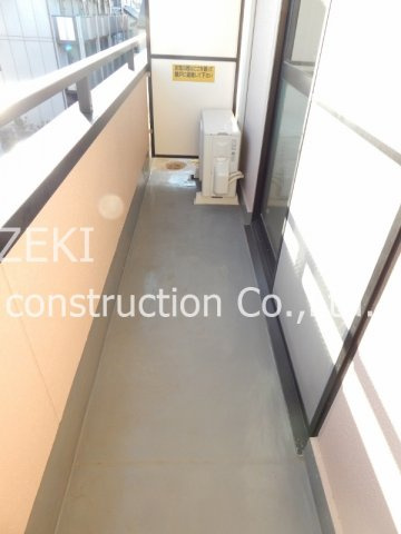 Ｍフラットのバルコニー