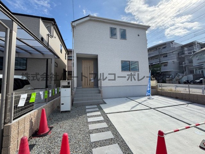 【外観】 | 神戸市垂水区桃山台6丁目　新築戸建4号棟　仲介手数料無料！ | 垂水区桃山台6　新築4号棟　仲介手数料無料！