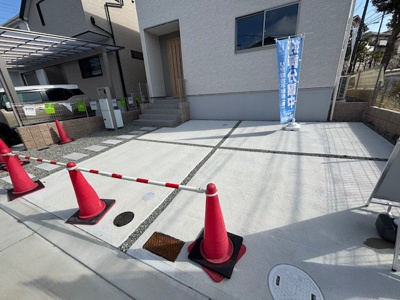 【駐車場】 | 神戸市垂水区桃山台6丁目　新築戸建4号棟　仲介手数料無料！ | 垂水区桃山台6　新築4号棟　仲介手数料無料！