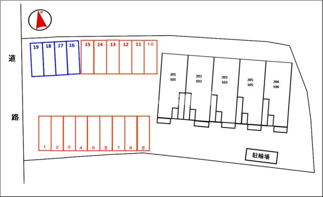 ガーデンハウス　フォレスターの駐車場|駐車場