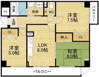【間取り】 | グリーンハイム千里南が丘 | 間取り★