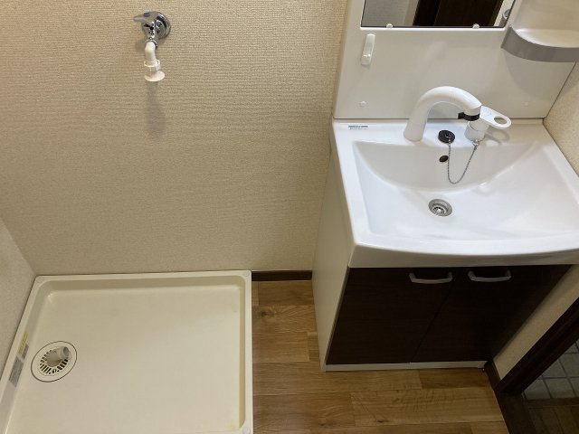 サンフラワーマンションの洗面所