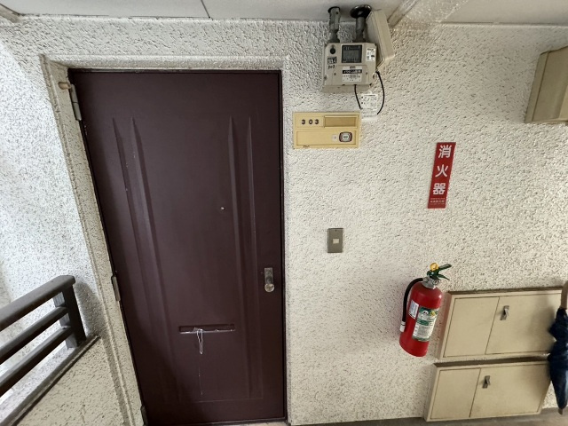 ハイツカペラの玄関|落ち着いた玄関です