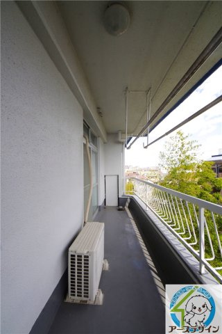 魚住コーポB棟の展望