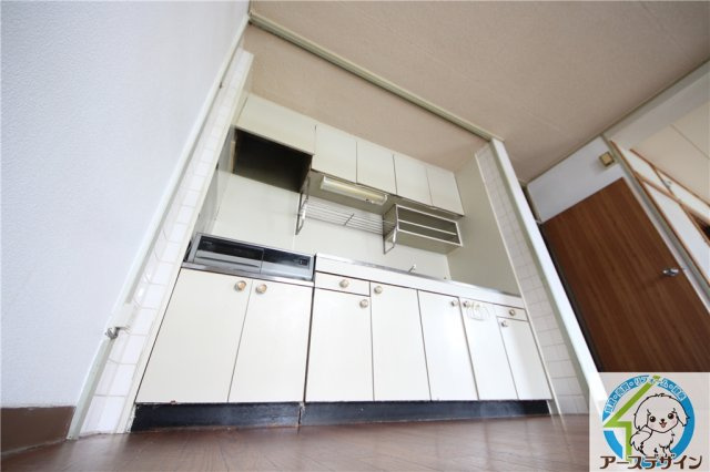 魚住コーポB棟のキッチン