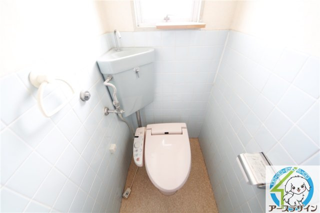 魚住コーポB棟のトイレ