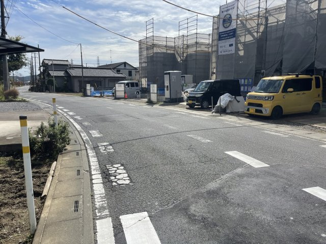 リーブルガーデン．Ｓ　小川町角山第３　の前面道路含む現地写真|現地前面道路（2023年10月14日）撮影