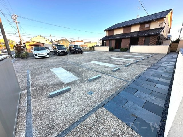 安庵の駐車場