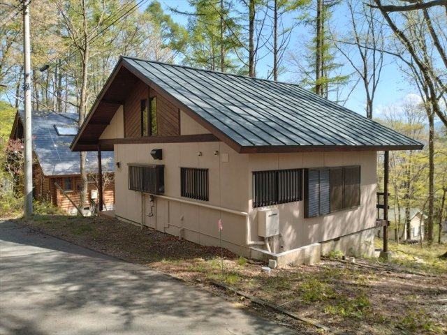 標高1100m以上の自然豊かな八ヶ岳山麓大泉別荘２DK（リフォーム）の外観