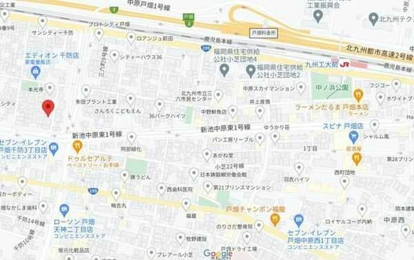 【地図】 | パルティーレ戸畑 | 即日案内可能です♪現地待ち合わせOK！どの物件でも当社でお得にご案内できますのでまとめて内覧ください♪
