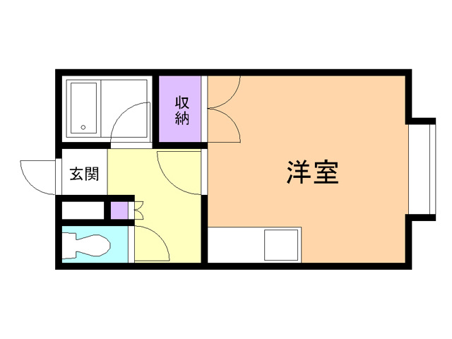 Ｌ．Ｆｉｒｓｔ　Ｃｏｕｒｔの間取り