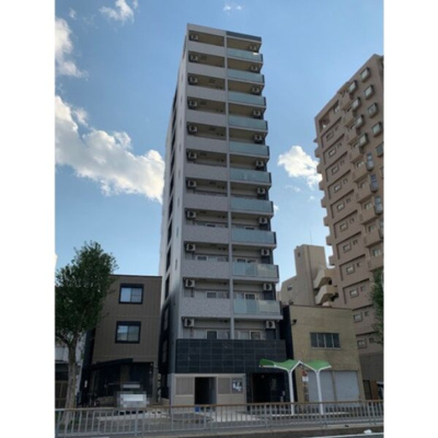 【外観パース】 | エステムコート名古屋泉プラチナムゲート　ペット可賃貸物件の黒猫不動産