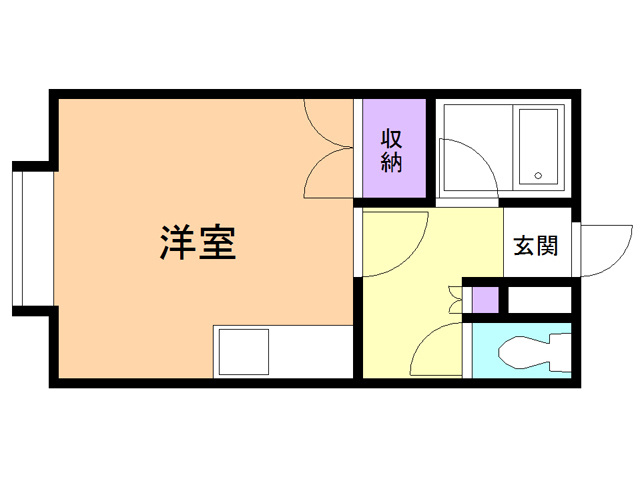 Ｌ．Ｆｉｒｓｔ　Ｃｏｕｒｔの間取り