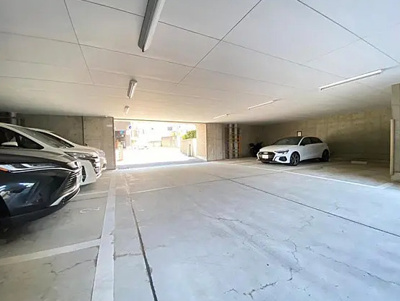 【駐車場】 | ライオンズマンション北梅田 | 平面駐車場