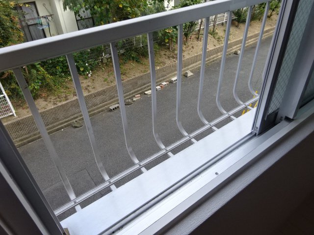 サニーパレス伊川谷のバルコニー