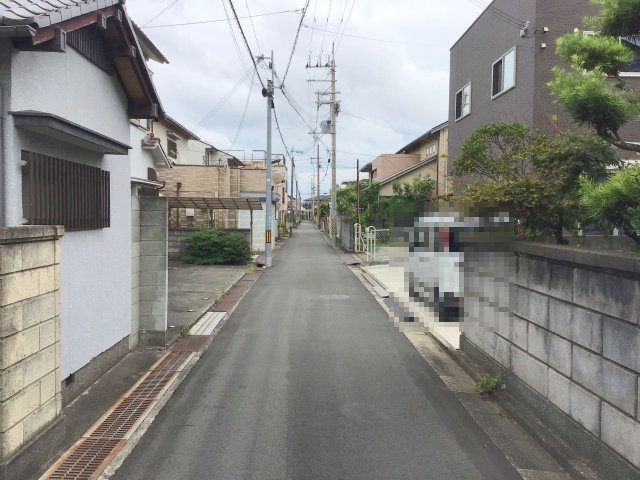 和歌山市島橋北ノ丁・土地・56800の前面道路含む現地写真