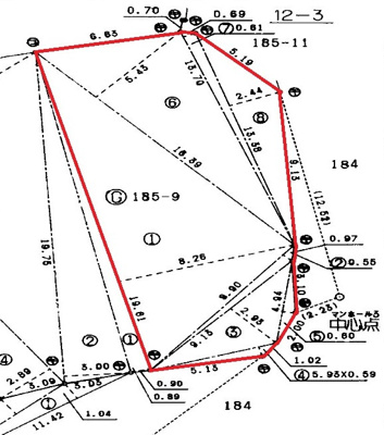 【区画図】 | 洲本市五色町都志　売土地　100万円