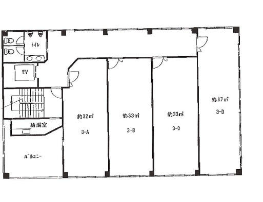 堺市美原区黒山　貸店舗　物件番号：269468の間取り