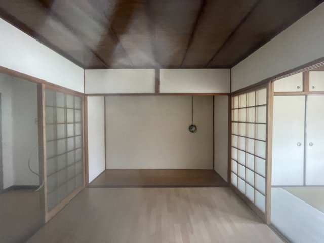クレメアA棟の寝室