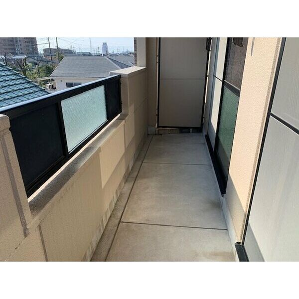 OAKCITYN-Wのバルコニー