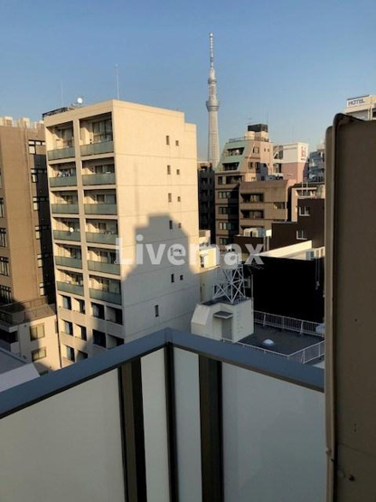 【バルコニー】ディアレイシャス蔵前ステーションフロント