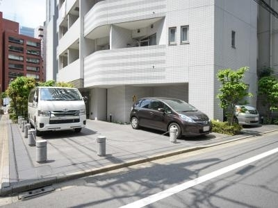 【駐車場】 | クレジデンス虎ノ門 | カースペースがあります