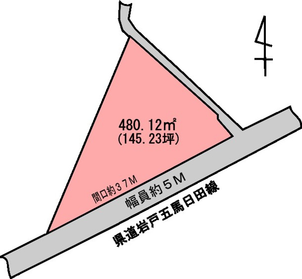 【土地図】 | 女子畑売地