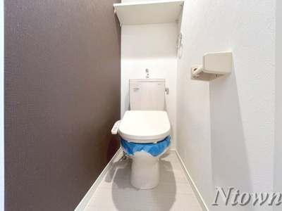 【トイレ】 | ネマーレ大曽根 | 落ち着いた色調のトイレです