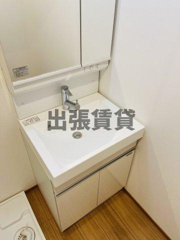 仲介手数料0円！Grandtic Residence堀田の洗面所