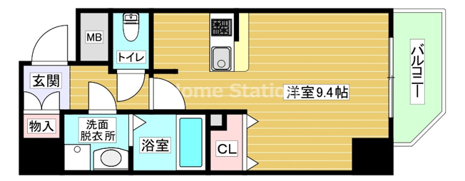 【間取り】 | トヨトミステイプレミアム中之島
