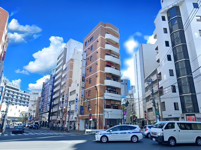 升本ビルの外観